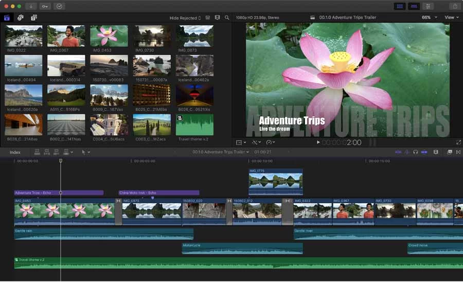 نرم افزار ویرایش فیلم Final Cut Pro